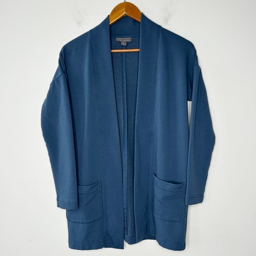 FREE FLY Bamboo Thermal Fleece Cardigan Womens Size Small Comfort Outdoor Cozy - Picture 3 of 9