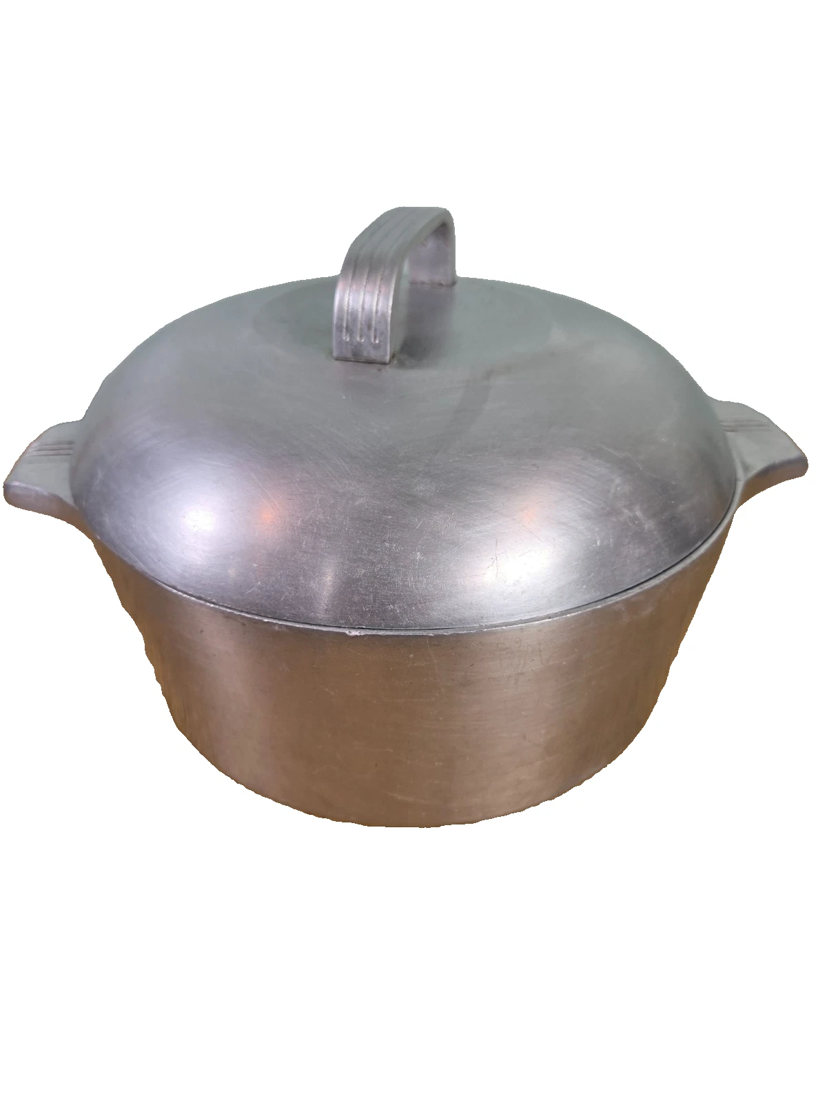 Vintage Magnalite Wagner Ware Sidney - 4248-P W/Lid - Dutch Oven, See Photos