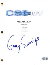 Gary Sinise Signed CSI NY Full Script EP 4x15 Authentic Autograph Beckett