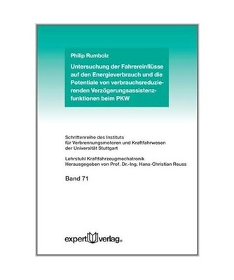 Untersuchung der Fahrereinflüsse auf den Energieverbrauch und die Potentiale vo