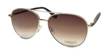 NEW BCBG BCBGENERATION 3025 SUNGLASSES 0-0-0 FULL-RIM GOLD PILOT 215 WOMENS