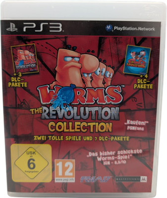 Worms The Revolution Collection PS3 PlayStation 3 Strategie Spiel Gut