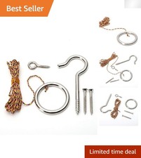 All-in-One Hook and Ring Swing Game Kit - Satisfaction Guaranteed for All Ages