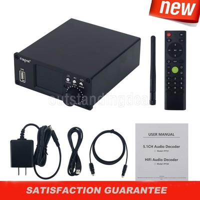 FP720 HiFi Audio Decoder Bluetooth5.3 DSD Digital Turntable ES9038Q2M DAC os67