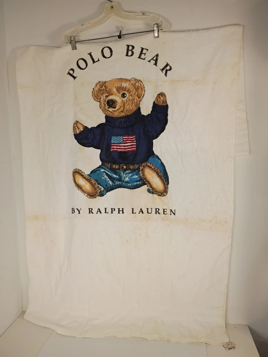 ralph lauren bear towel products for sale | eBay