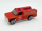 HOT WHEELS VINTAGE 1974 EMERGENCY UNIT #50 TRUCK ORIGINAL HONG KONG