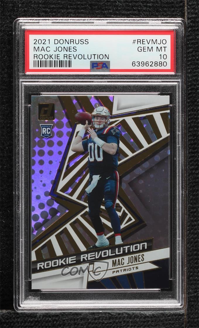 Mac Jones Panini Donruss Rookie Revolution #REVMJO Base