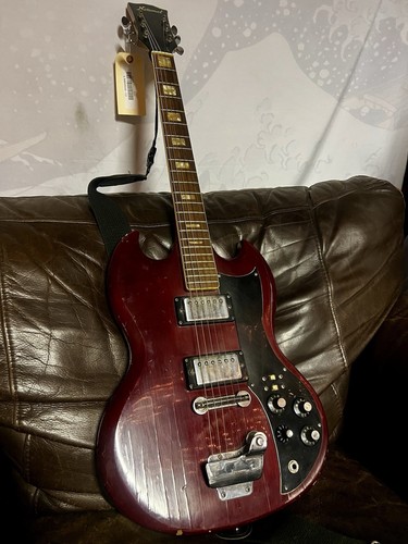 1960-70s NATIONAL SG Electric Guitar ⚡️Made In Japan ⚡️Mad Mojo⚡️Lawsuit Era - Picture 3 of 7