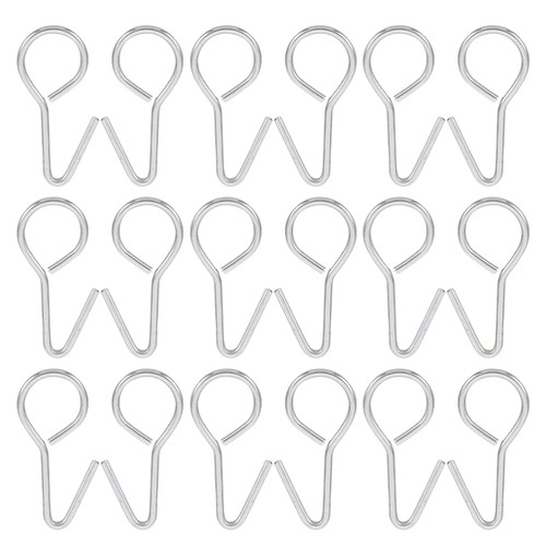 50 Pcs S-hook Boat Seat Metal Hooks Automotive Cover Hanger - Bild 9 von 12