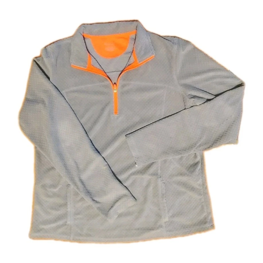 Pulôver Tek Gear lã 1/4 zíper tamanho XL - Imagem 2 de 4