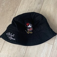Disney Minnie Mouse Black Bucket Hat