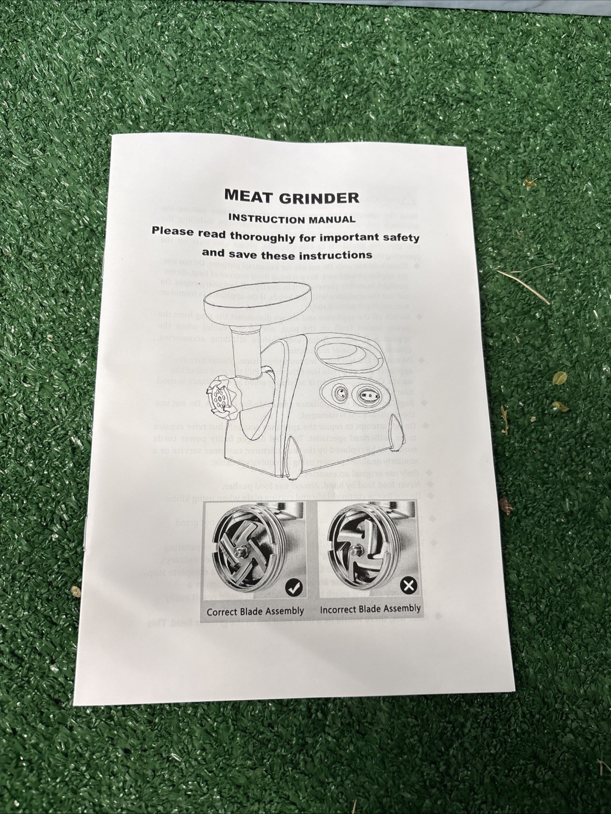 Serv Electric Meat Grinder With 8 Attachments Brand New In Box | eBay