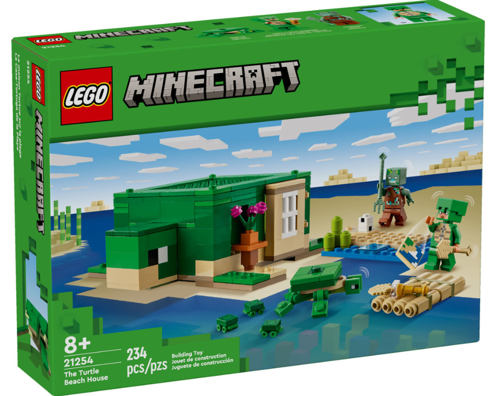 LEGO Minecraft Minifigur - min162 - Schildkrötenkrieger - aus 21254 - Bild 11