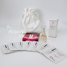Dior Sample Set J adore EDP 5ml Capture Totale Super Potent Serum 7x1ml Bag