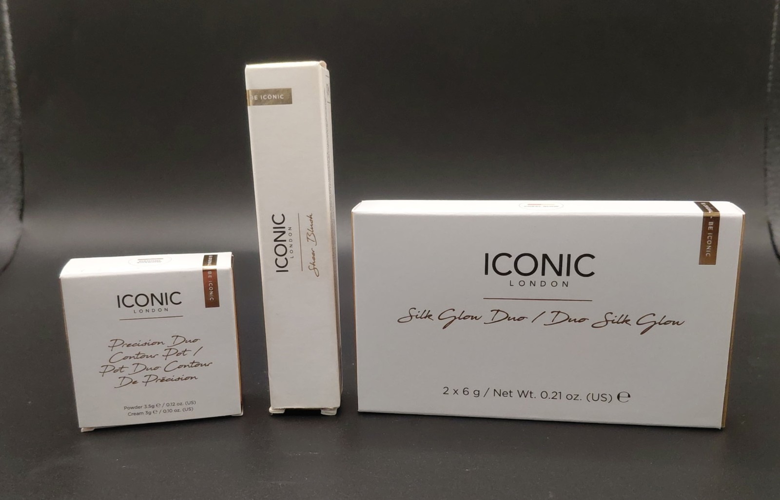 Iconic London Glow Duo Highlighter, Sheer Blush & Contour Po