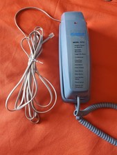 Bell South Push Button Telephone 477V Blue Color Slim Line Wall Or Desk Phone