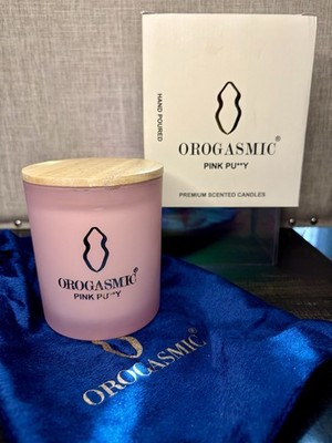 Orogasmic - Pink Pus*y | Premium Scented Candle BRAND NEW