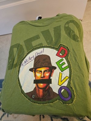 we are DEVOT T SHIRT VINTAGE RARE LARGE