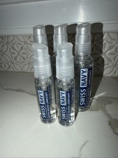 Swiss Navy Water Based Lubricant Lot of 5