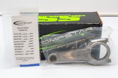 Callies Compstar 5.290 Honda B16 H-Beam Connecting Rods, C22101