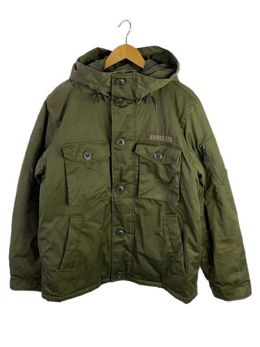 Avirex Military Jacket 2L Polyester Khk Plain 6102231