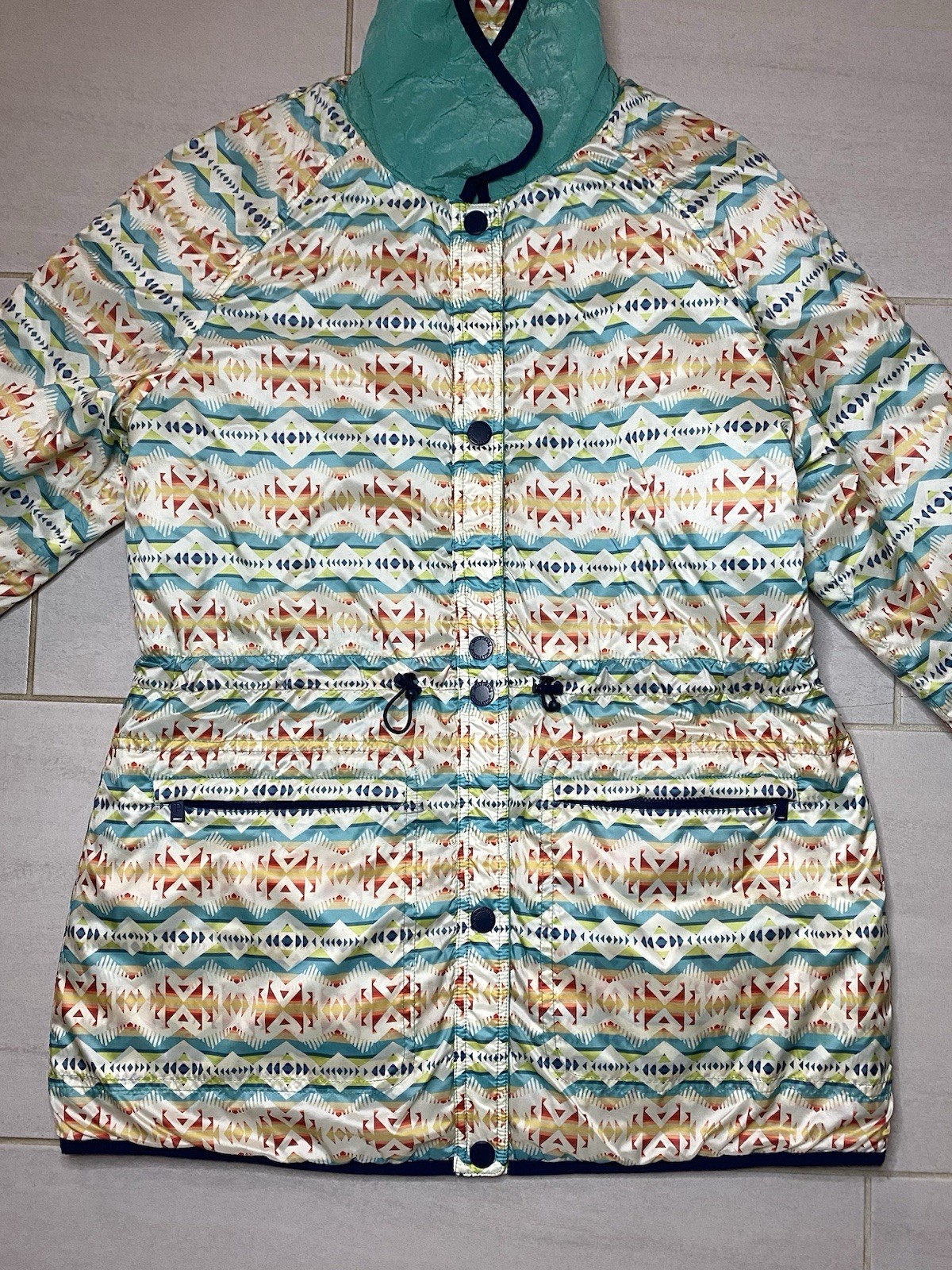 Pendleton Reversible Jacket Lightweight Quilted A… - image 2