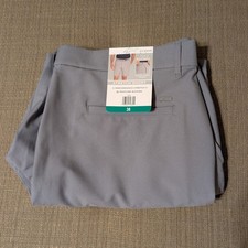 NWT Greg Norman ML75 Mens 38 Performance Stretch Golf Shorts Gray 8.5 Inseam