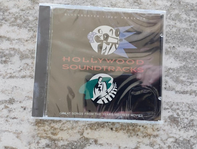 NEW Blockbuster Video Hollywood Soundtracks Vintage CD w/case & inserts FRSHIP