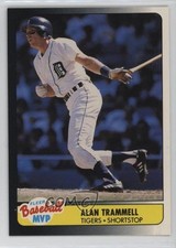 1990 Fleer Baseball MVP Box Set Alan Trammell #41 HOF 0uf1