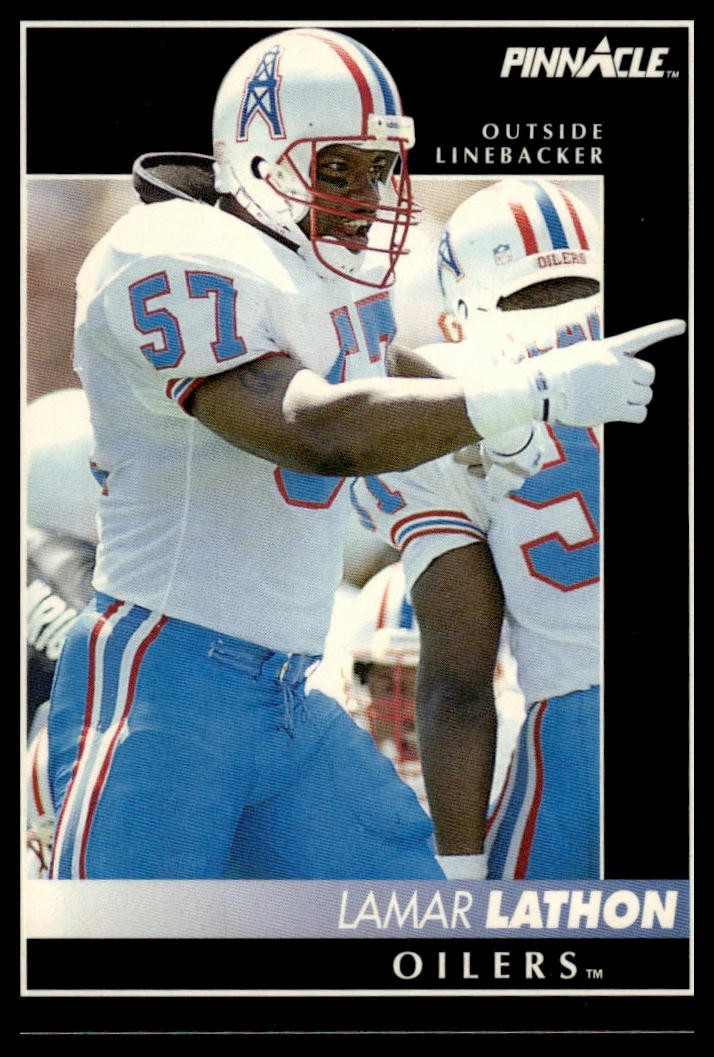1992 Pinnacle #257 Lamar Lathon