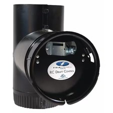 Field Controls 6"Rc/Bt Draft Control, 28.3 Nominal Capcty, Silver