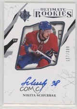 2017-18 Ultimate Collection Rookies 157/399 Nikita Scherbak #61 Auto 9ui