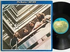 BEATLES 1967 1970 BLUE ALBUM VINYL DOUBLE LP BEST OF COMPILATION play test EX 2