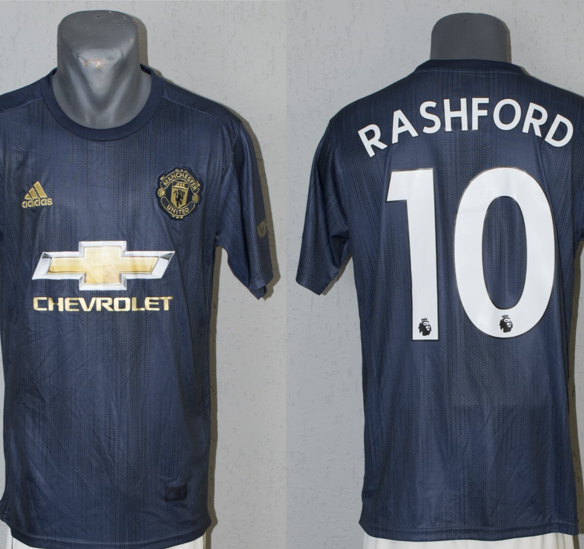 Manchester United Rashford Jersey 2018/2019 Third Football Mens