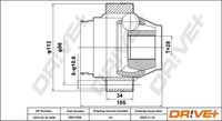 Dr!Ve+ Gelenksatz Antriebswelle DP2110.10.1658 FüR VW Touareg 7LA 7L6 7L7 7P5 Q7