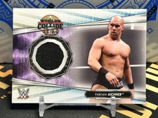 2021 Topps WWE Mat Relics NXT Worlds Collide Fabian Aichner #MR-FA