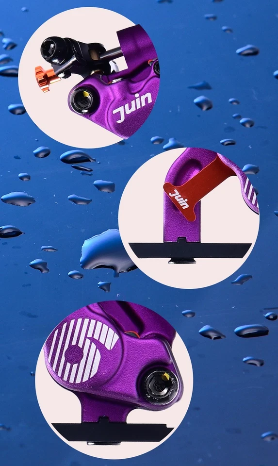 Pinza de freno de disco hidráulica Juin Tech GTF6 GTF 6 PISON Line Pull disco de carretera CX Foto 3 de 4