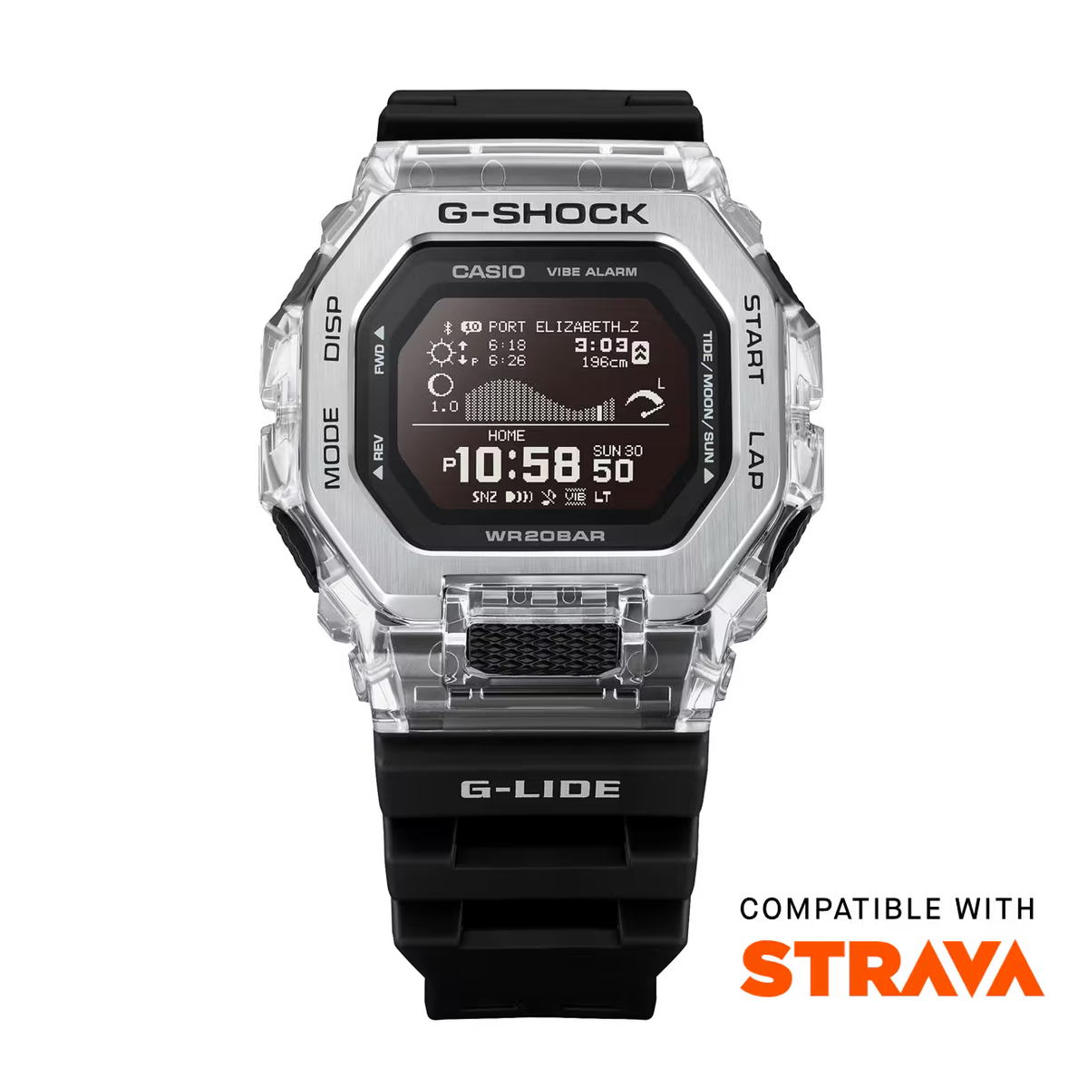 Watch Timer Casio G Shock Strava NEW Casio G-Shock G-LIDE Digital