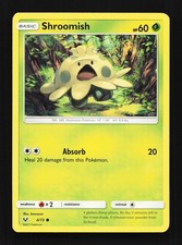 Shroomish 4/73 LP Shining Legends English Pokemon Card TCG