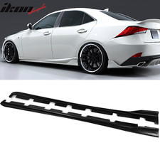 Fits 14-20 Lexus Is250 Is300 Is350 Ar Style Side Skirts Matte Black - Pp