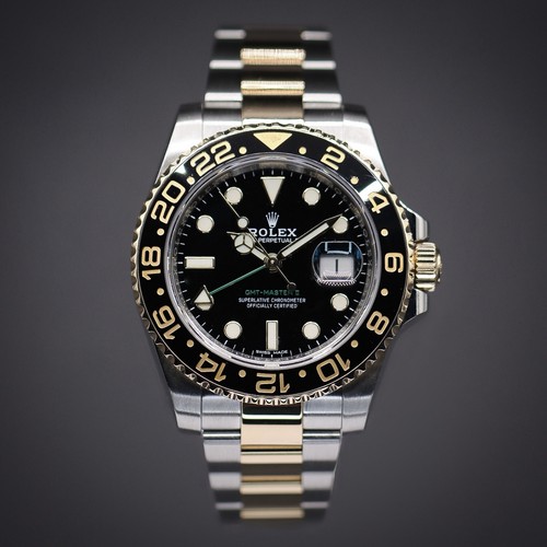 ROLEX GMT Master II 40 “Green Arrow” | 116713LN | Yellow Gold/...