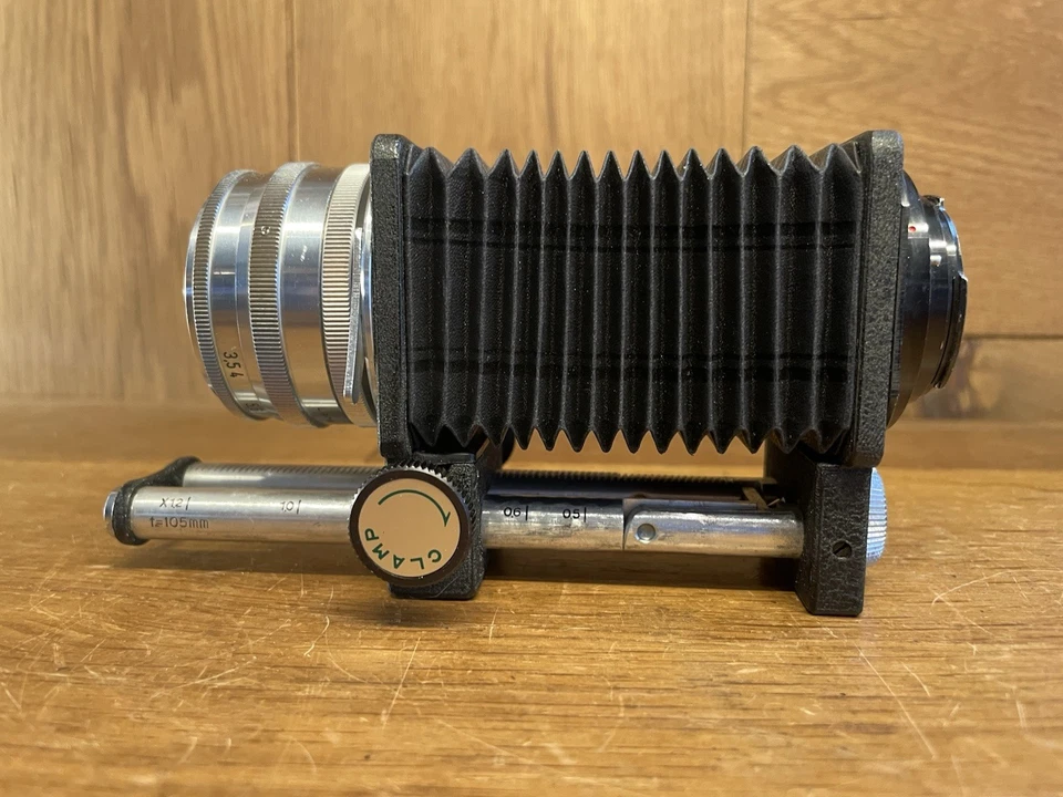 *Casi Como Nuevo ++* Lente Macro Scneider Xenar 105mm F/3.5 Montaje Exakta con Fuelle/JP Foto 2 de 4