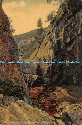 R042052 Rob Roys Cave Cambus o May Ballater Mackenzie 1909