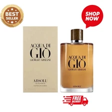 **GIORGIO ARMANI ACQUA DI GIO ABSOLU EAU DE PARFUM 6.7 Oz / 200 ml