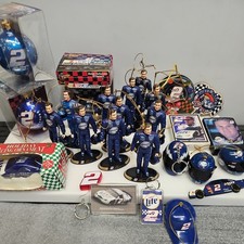 TREVCO NASCAR CHRISTMAS BIG LOT ORNAMENTS RUSTY WALLACE 27 ITEMS