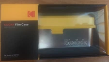 NEW - Kodak Vintage Metal Storage Box  Film Case for 135 35mm (Yellow Lid)