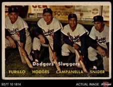 Click to enlarge Dodgers' Sluggers (Carl Furillo / Gil Hodges / Roy Campanella / Duke Snider)