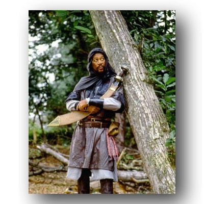 Morgan Freeman Photo 8x10 Robin Hood Prince Of Thieves 1991 Alnwick Castle