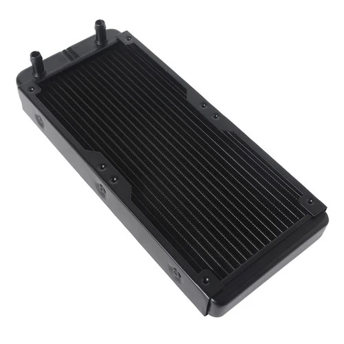 Water Cooling Computer Radiator 18 Pipe Aluminum Heat Exchanger Liquid Cooling