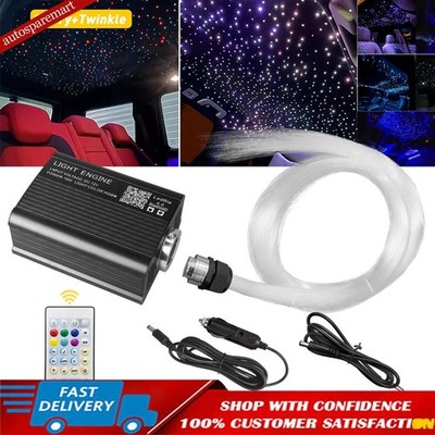 500Pc Headliner Star Light kit Roof Twinkle Ceiling Light Optic Fiber Home Car